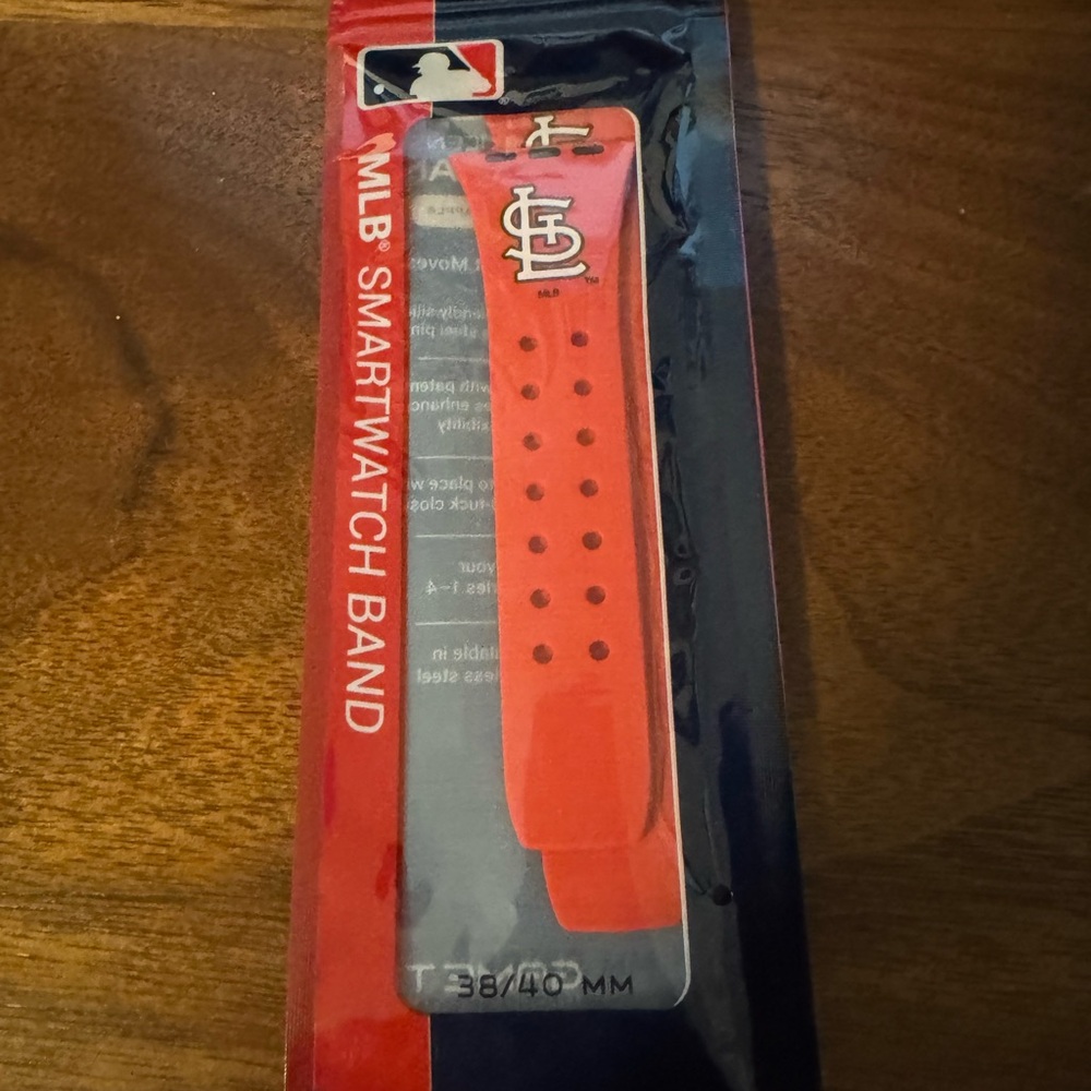 MLB Red Smartwatch Band